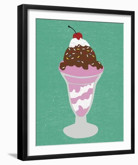 Summer Fun II-Clara Wells-Framed Giclee Print