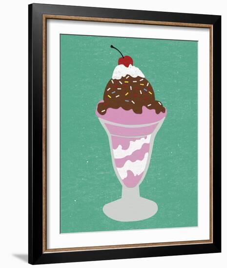 Summer Fun II-Clara Wells-Framed Giclee Print