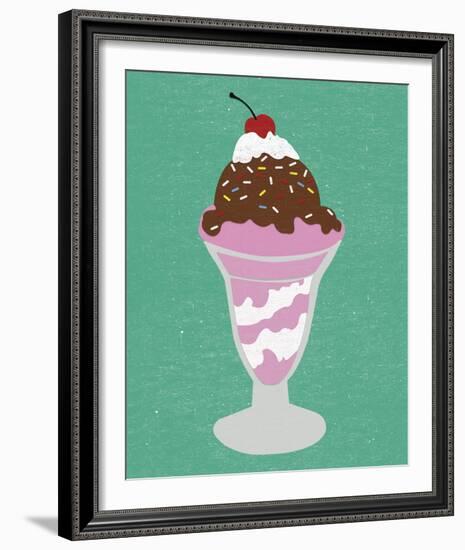 Summer Fun II-Clara Wells-Framed Giclee Print