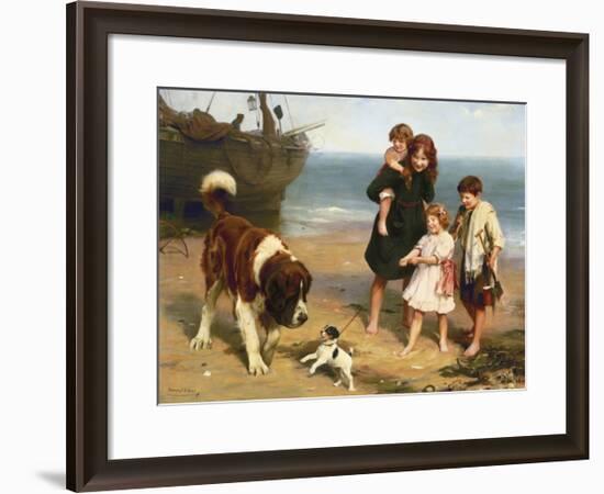 Summer Fun-Arthur Elsley-Framed Premium Giclee Print