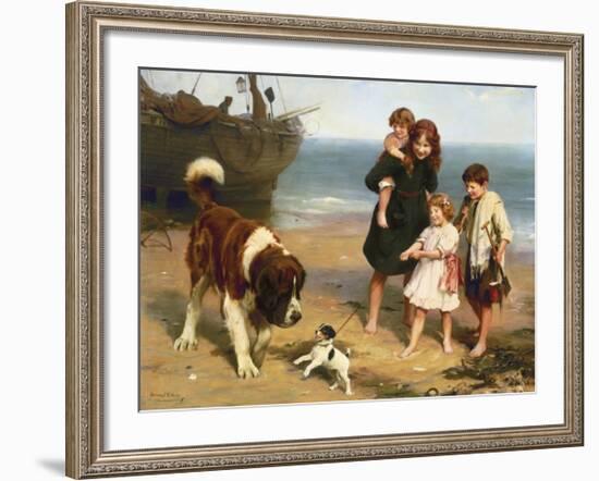 Summer Fun-Arthur Elsley-Framed Premium Giclee Print