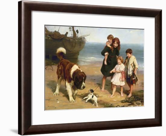 Summer Fun-Arthur Elsley-Framed Premium Giclee Print