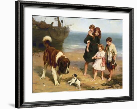 Summer Fun-Arthur Elsley-Framed Premium Giclee Print