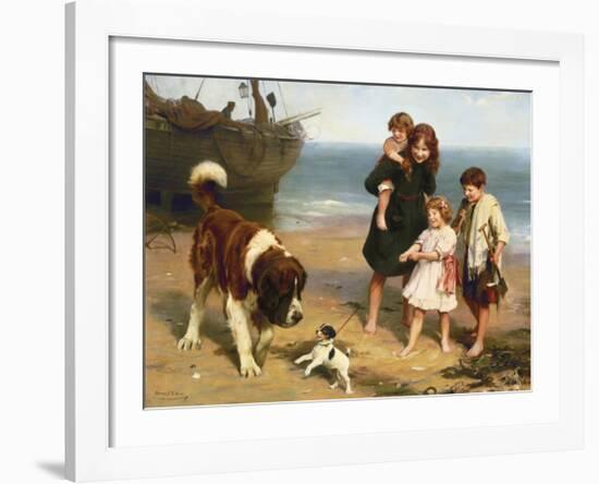 Summer Fun-Arthur Elsley-Framed Premium Giclee Print