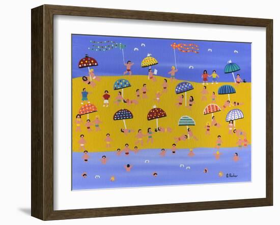 Summer Fun-Gordon Barker-Framed Giclee Print