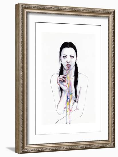 Summer Game-Agnes Cecile-Framed Premium Giclee Print