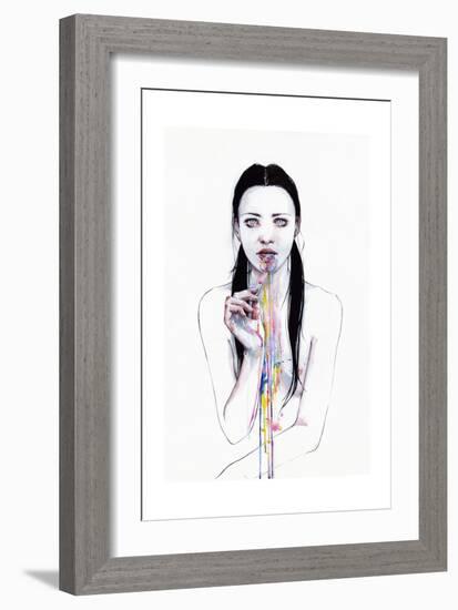 Summer Game-Agnes Cecile-Framed Premium Giclee Print