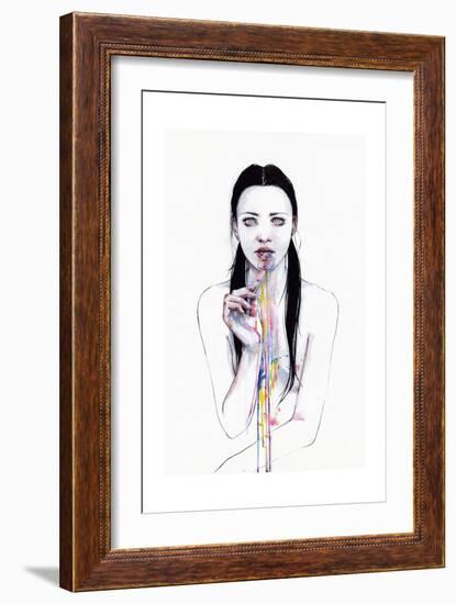 Summer Game-Agnes Cecile-Framed Premium Giclee Print