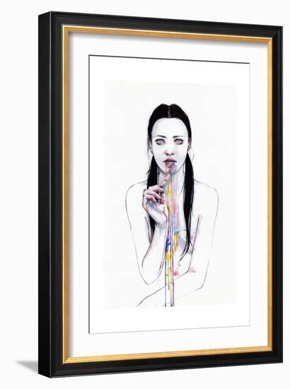 Summer Game-Agnes Cecile-Framed Premium Giclee Print