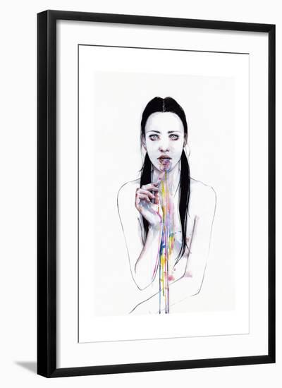 Summer Game-Agnes Cecile-Framed Art Print