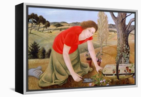 Summer Garden, 1990-Patricia O'Brien-Framed Premier Image Canvas