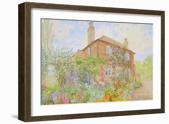 Summer Garden at Fairoakland, West Sussex, 1998-Maurice Sheppard-Framed Giclee Print