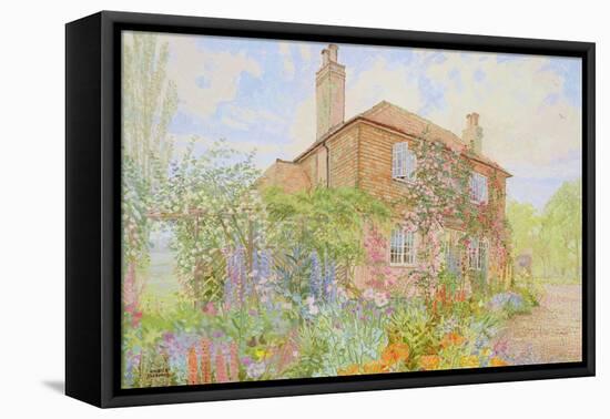 Summer Garden at Fairoakland, West Sussex, 1998-Maurice Sheppard-Framed Premier Image Canvas