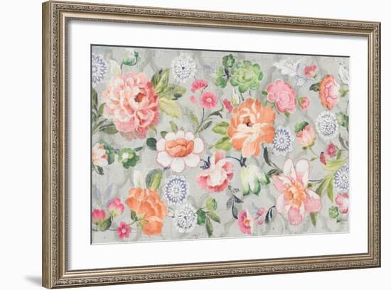 Summer Garden of Delights Gray-Danhui Nai-Framed Art Print