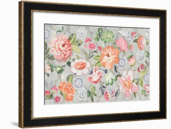 Summer Garden of Delights Gray-Danhui Nai-Framed Art Print