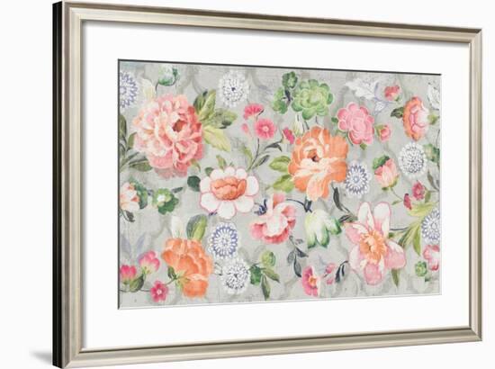 Summer Garden of Delights Gray-Danhui Nai-Framed Art Print