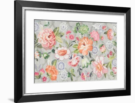 Summer Garden of Delights Gray-Danhui Nai-Framed Art Print