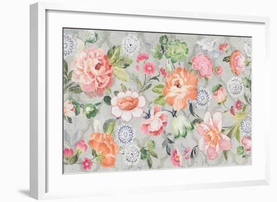 Summer Garden of Delights Gray-Danhui Nai-Framed Art Print