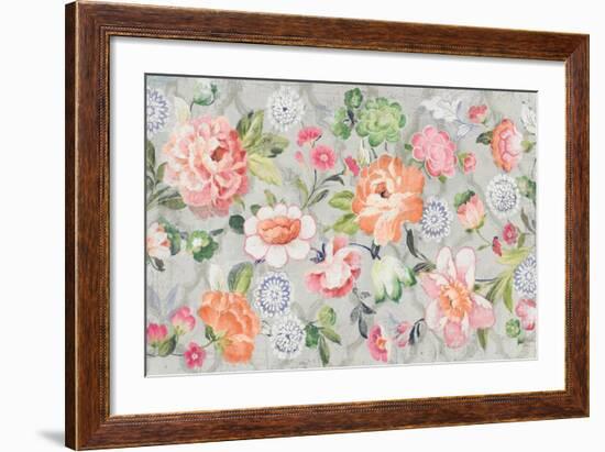 Summer Garden of Delights Gray-Danhui Nai-Framed Art Print