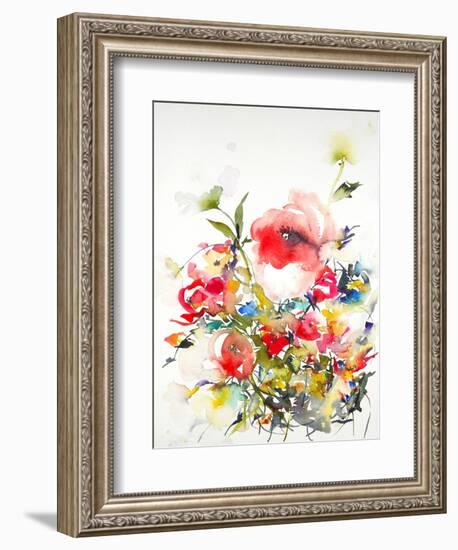 Summer Garden One-Karin Johannesson-Framed Art Print