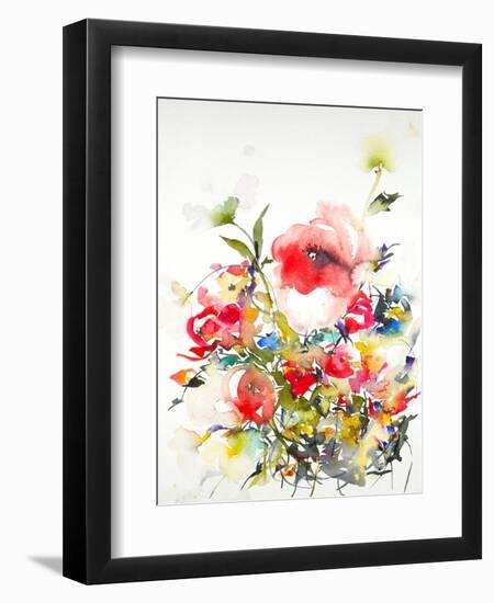 Summer Garden One-Karin Johannesson-Framed Art Print