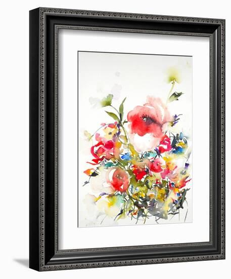 Summer Garden One-Karin Johannesson-Framed Art Print