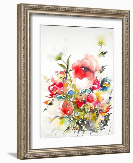 Summer Garden One-Karin Johannesson-Framed Art Print