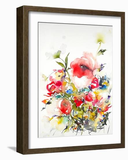 Summer Garden One-Karin Johannesson-Framed Art Print