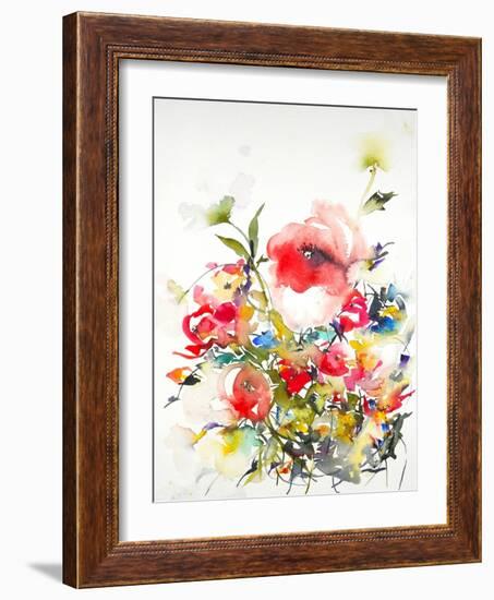 Summer Garden One-Karin Johannesson-Framed Art Print