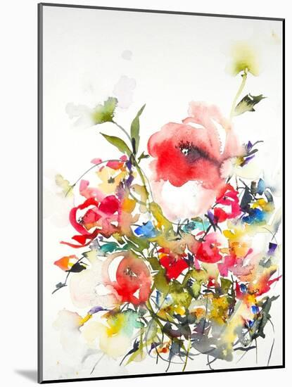 Summer Garden One-Karin Johannesson-Mounted Art Print