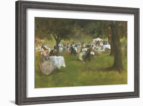 Summer Garden Party-Albert Chevallier Tayler-Framed Giclee Print