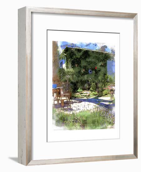 Summer Garden, Venice Beach, California-Nicolas Hugo-Framed Giclee Print