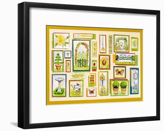 Summer Garden-Alie Kruse-Kolk-Framed Art Print