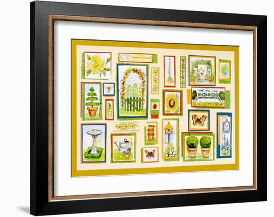 Summer Garden-Alie Kruse-Kolk-Framed Art Print