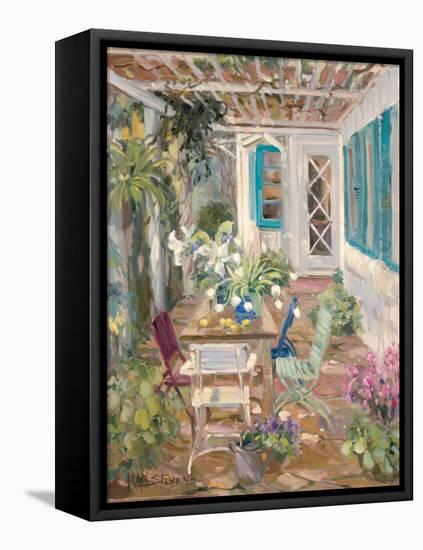 Summer Garden-Allayn Stevens-Framed Stretched Canvas