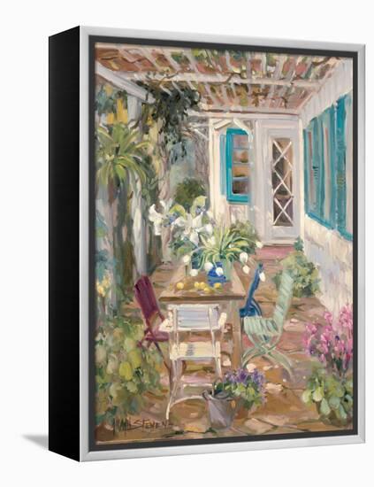 Summer Garden-Allayn Stevens-Framed Stretched Canvas