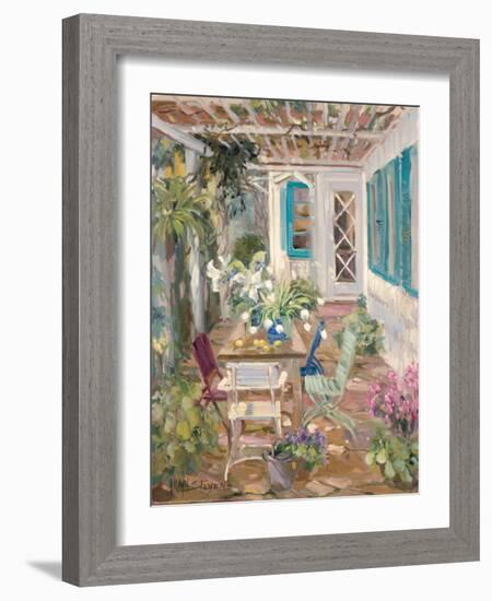 Summer Garden-Allayn Stevens-Framed Premium Giclee Print