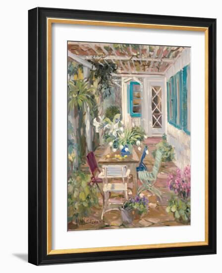 Summer Garden-Allayn Stevens-Framed Premium Giclee Print