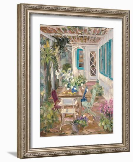 Summer Garden-Allayn Stevens-Framed Art Print