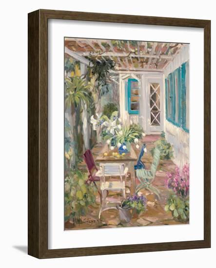 Summer Garden-Allayn Stevens-Framed Art Print