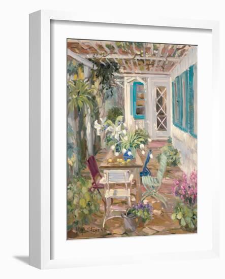 Summer Garden-Allayn Stevens-Framed Art Print