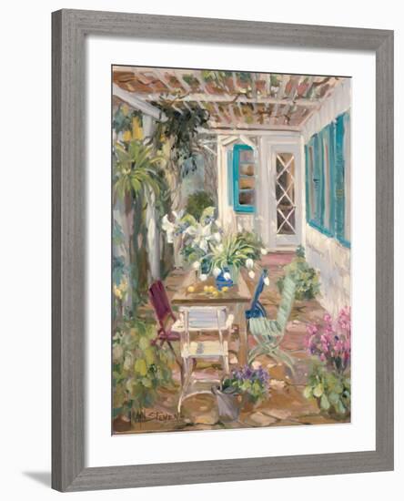 Summer Garden-Allayn Stevens-Framed Art Print