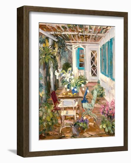 Summer Garden-Stevens Allayn-Framed Art Print