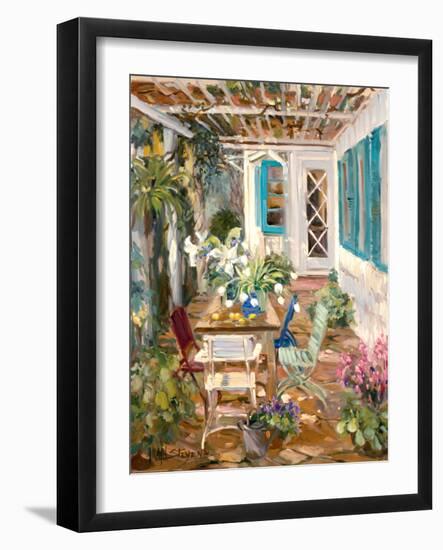 Summer Garden-Stevens Allayn-Framed Art Print