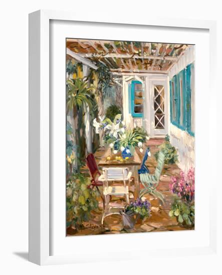 Summer Garden-Stevens Allayn-Framed Art Print