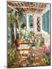 Summer Garden-Stevens Allayn-Mounted Art Print