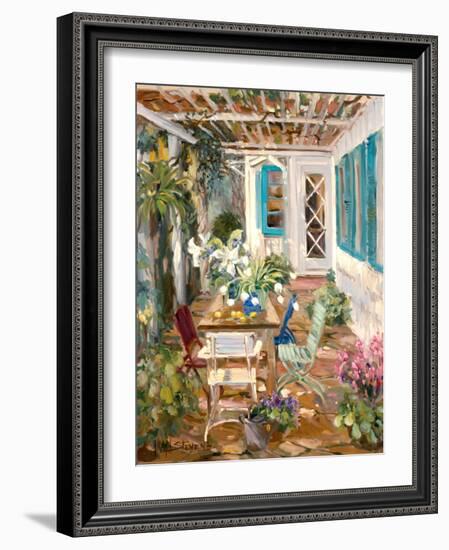 Summer Garden-Stevens Allayn-Framed Art Print