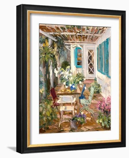 Summer Garden-Stevens Allayn-Framed Art Print