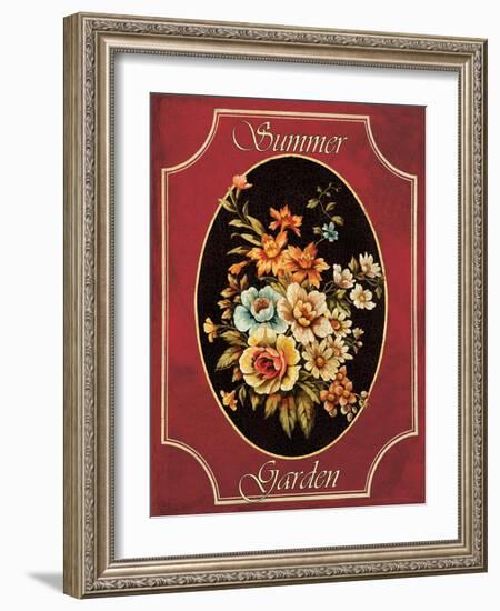 Summer Garden-Catherine Jones-Framed Art Print