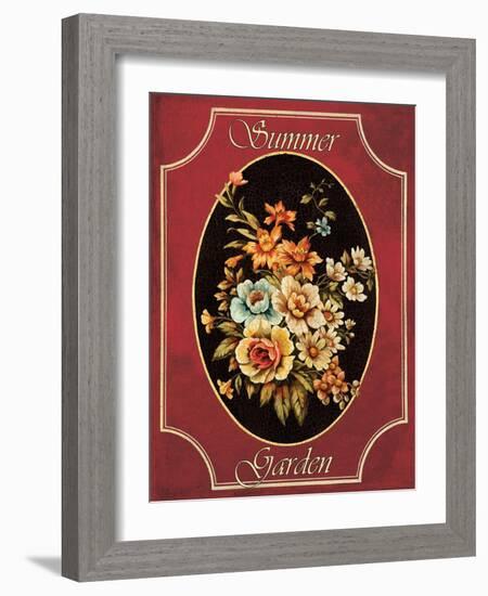 Summer Garden-Catherine Jones-Framed Art Print